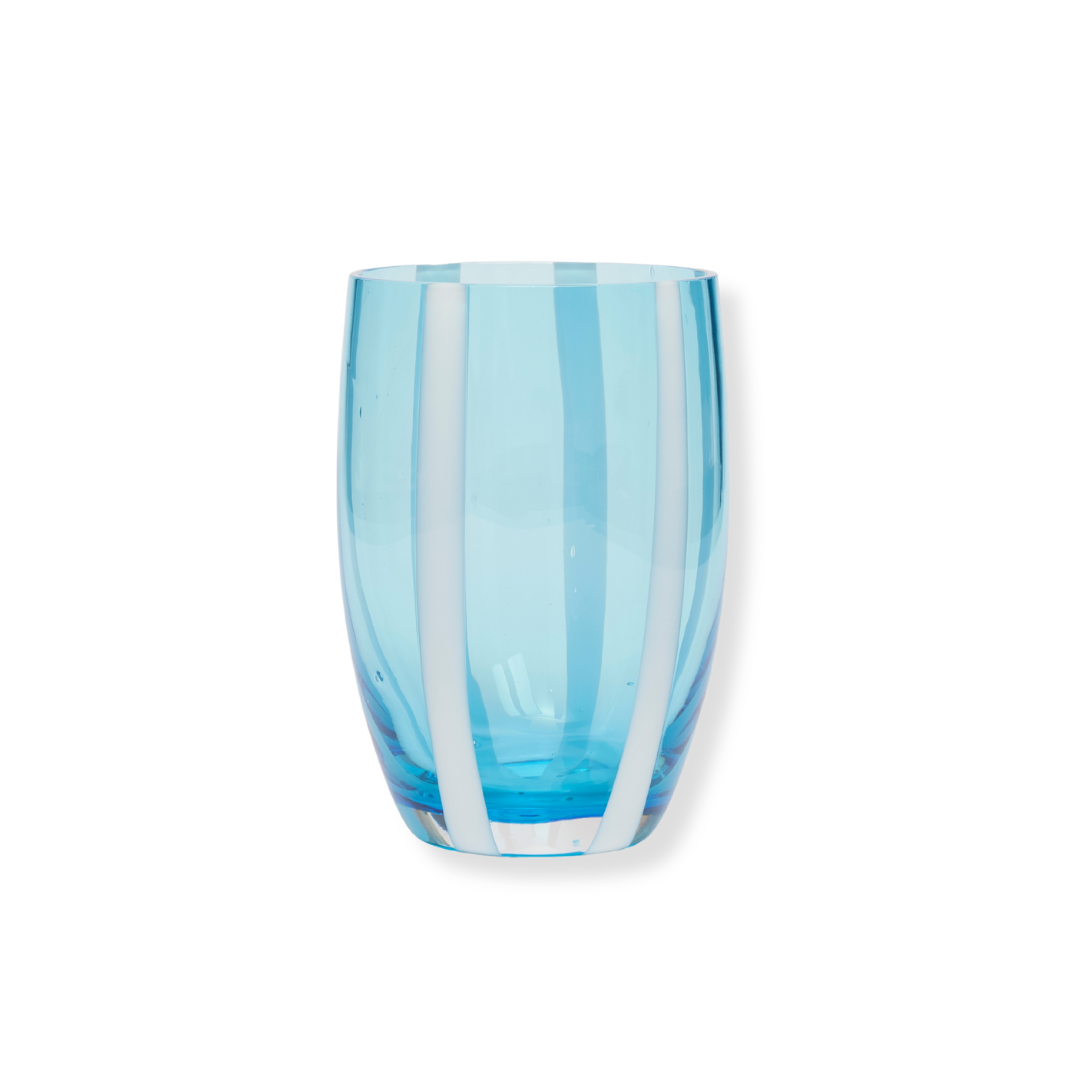 Rent: Blue Stripe Tumbler (11cm)
