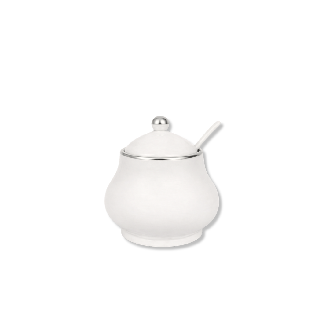 Wholesale: Selene Silver Sugar Pot - 6.5cm