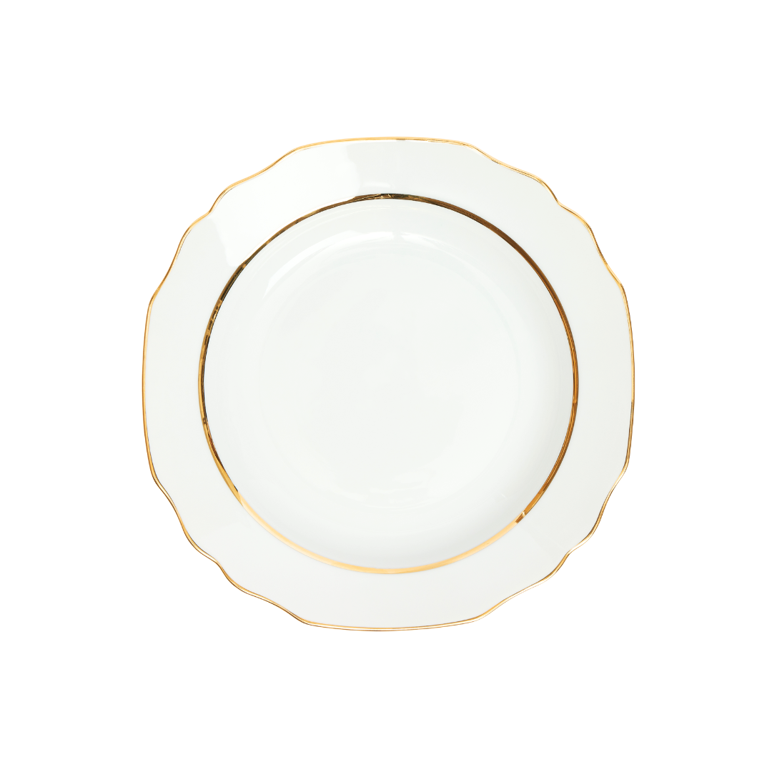 Rent: Vienna Gold Soup Plate (23cm)