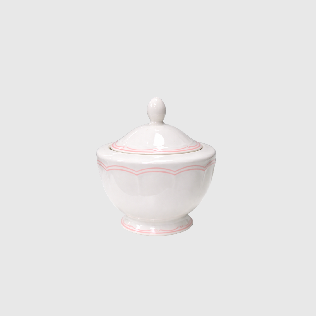 Provence Pink Sugar Pot - 11.5cm