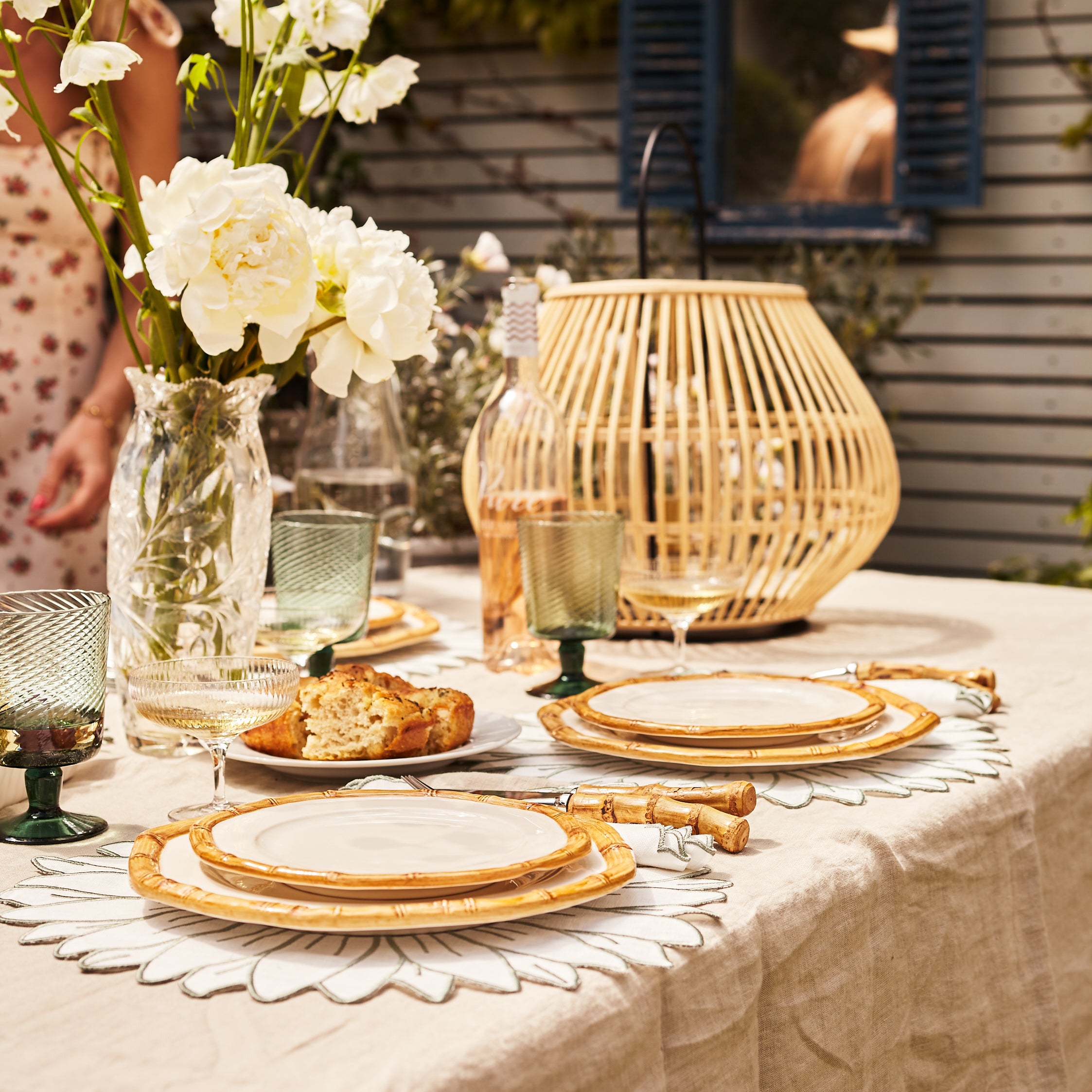 Rent: Margherita Green Placemat (40cm)