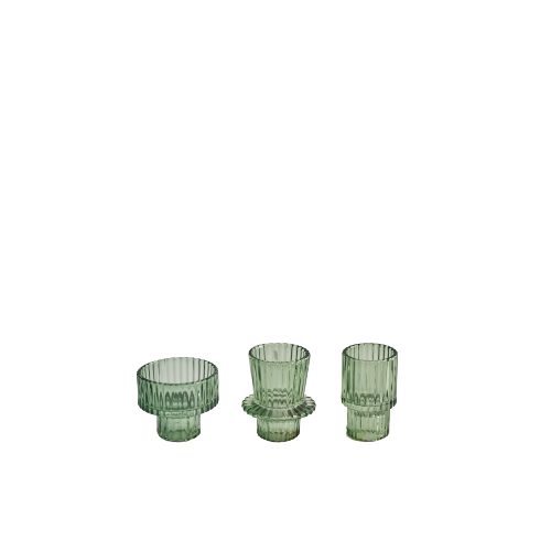 Rent: Green Tealight Candle Holders