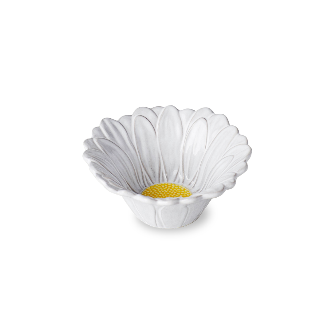 Rent: White Daisy Bowl (16cm)