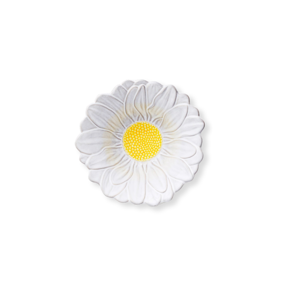 Rent: White Daisy Bowl (16cm)