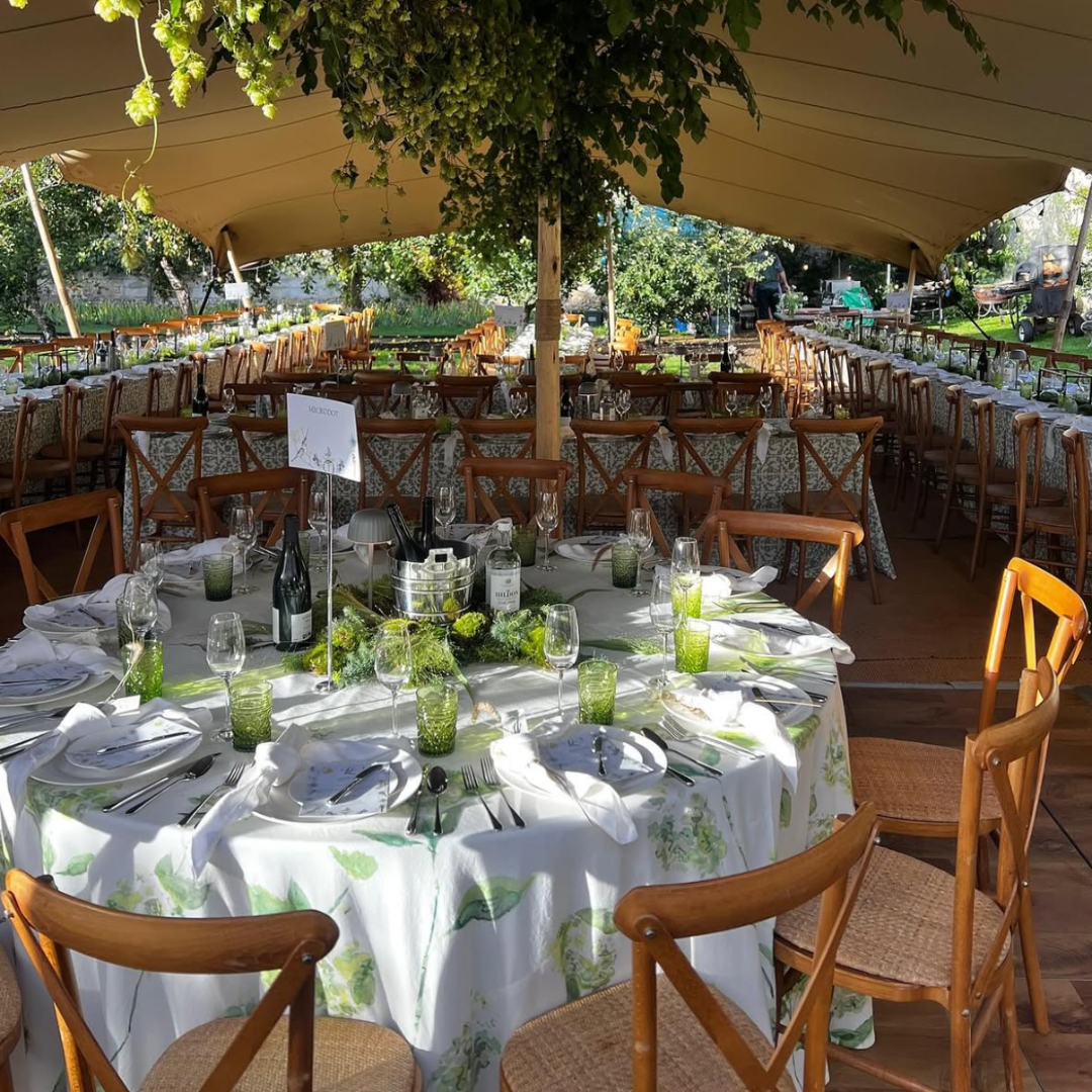 Rent: The Hydrangea Tablecloth