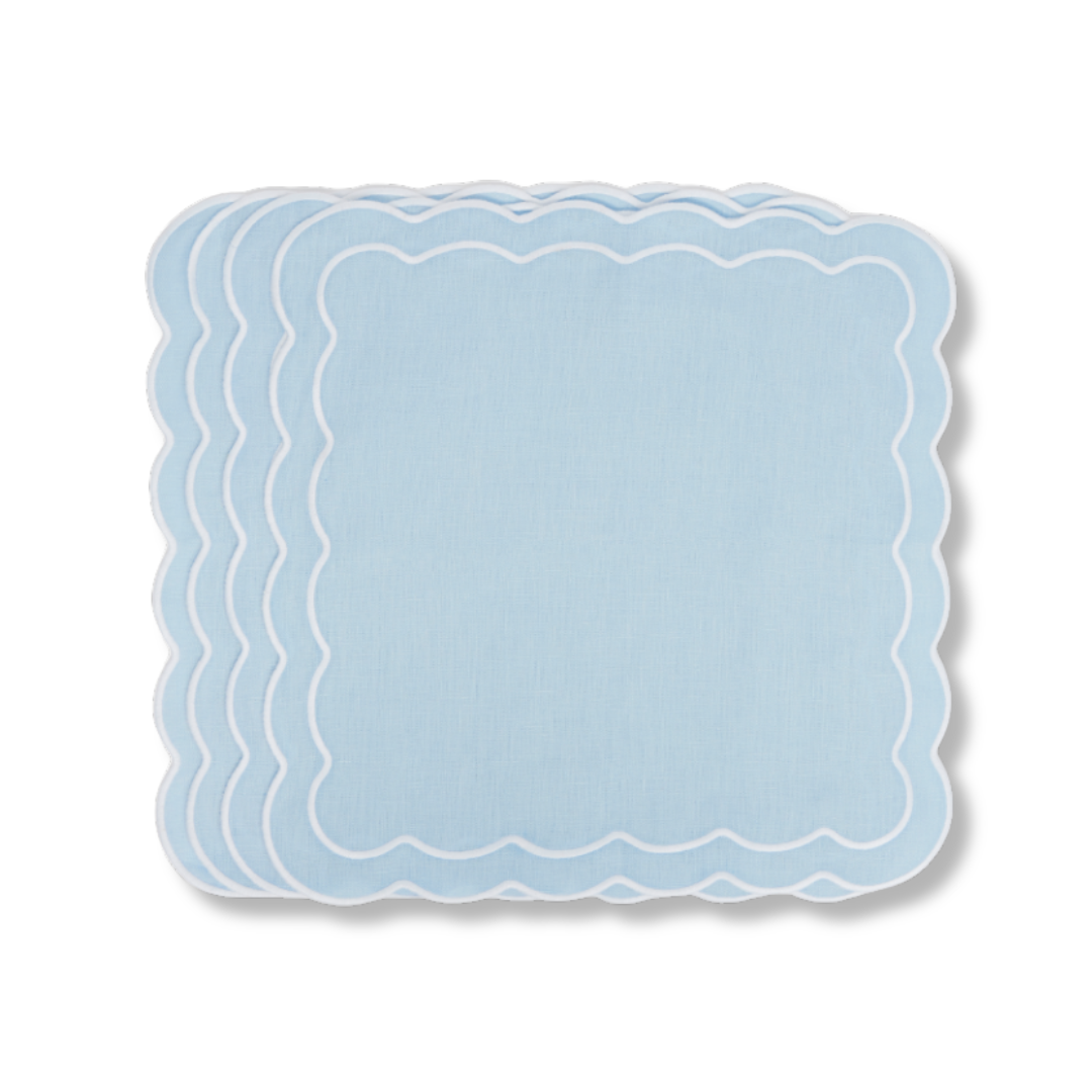 Rent: Bella Blue Napkin (40x40cm)