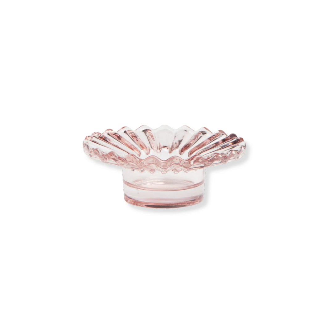 Rent: Light Pink Flower Tealight Holder (4cm)