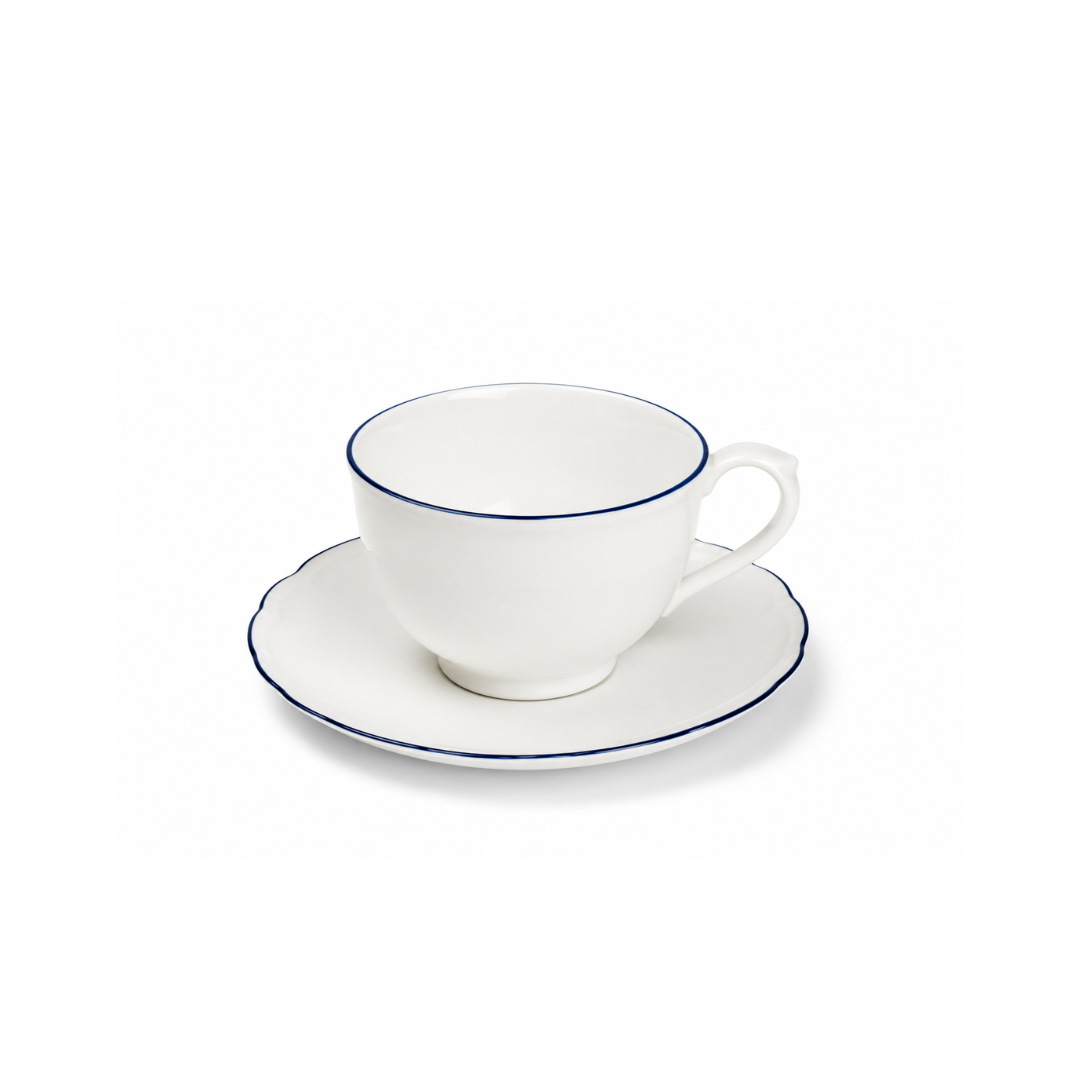 Rent: Bleu Coffee Cup & Saucer