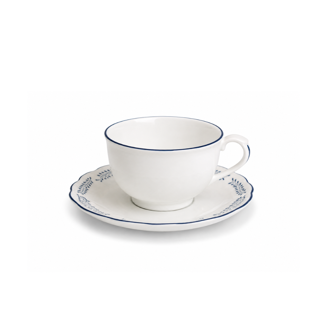 Rent: Margaux Bleu Coffee Cup & Saucer