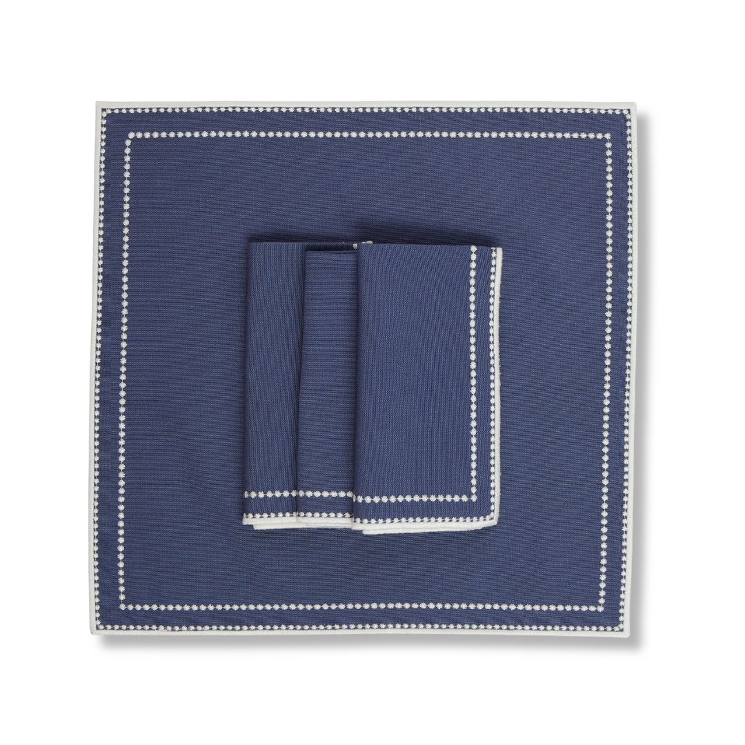 Rent: Abigail Blue Napkin (40x40cm)