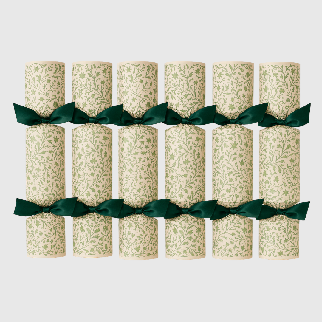 Verde Swirl Festive Crackers (set of 6)