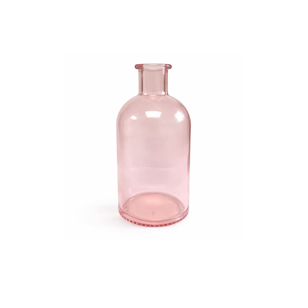 Rent: Tall Blush Pink Bud Vase (13cm)