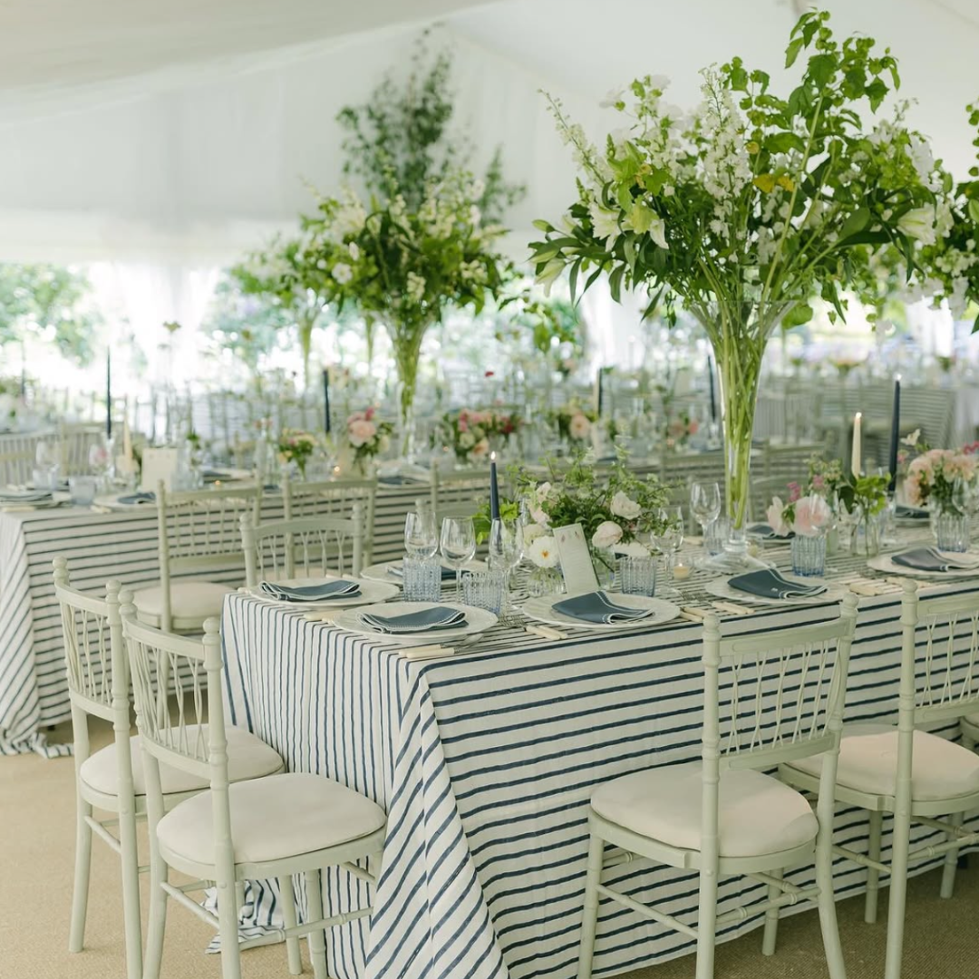 Rent: St Tropez Blue Tablecloth
