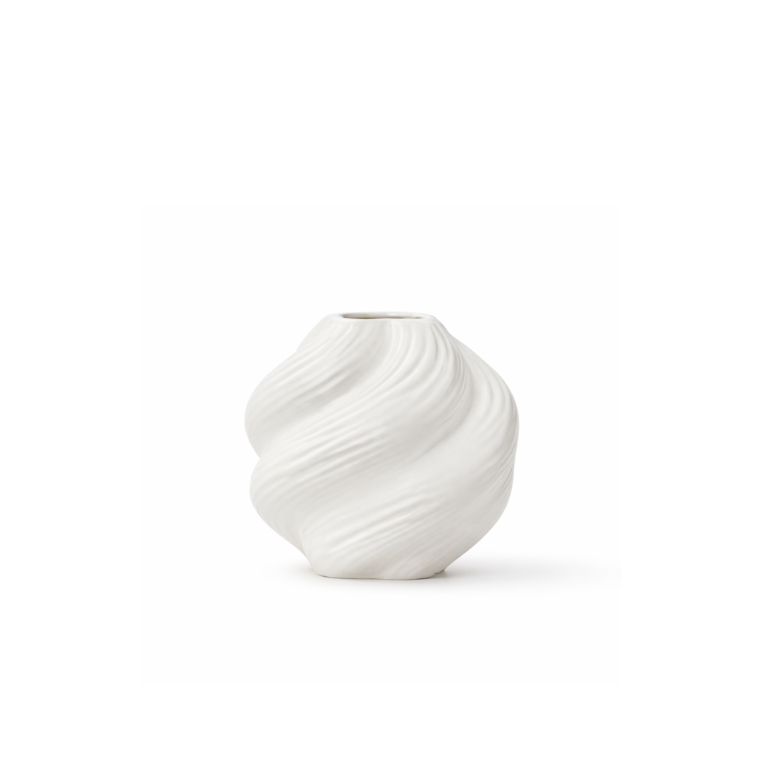 Rent: Small Stone Swirl Bud Vase (8cm)