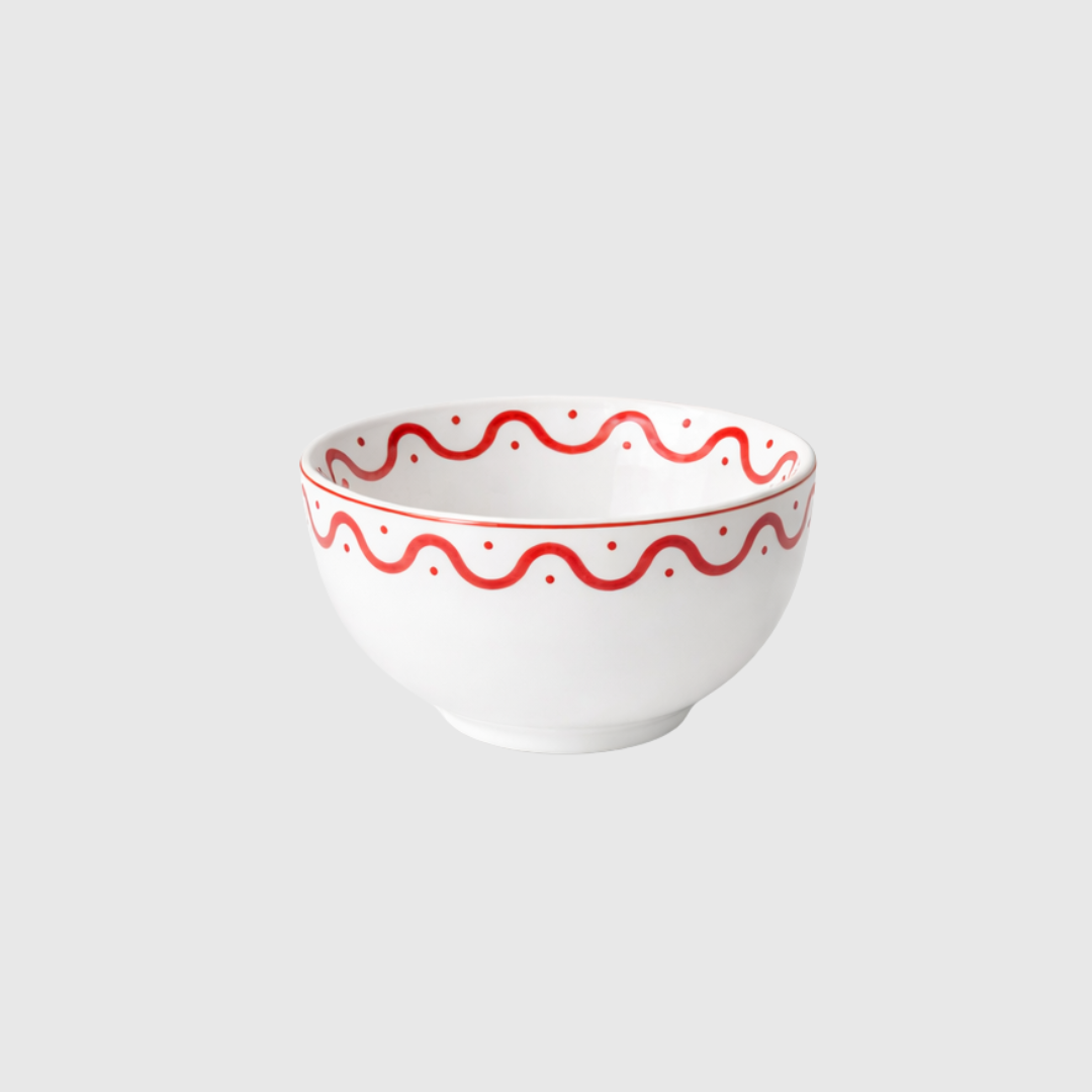 Wave Coral Bowl - 13.5cm