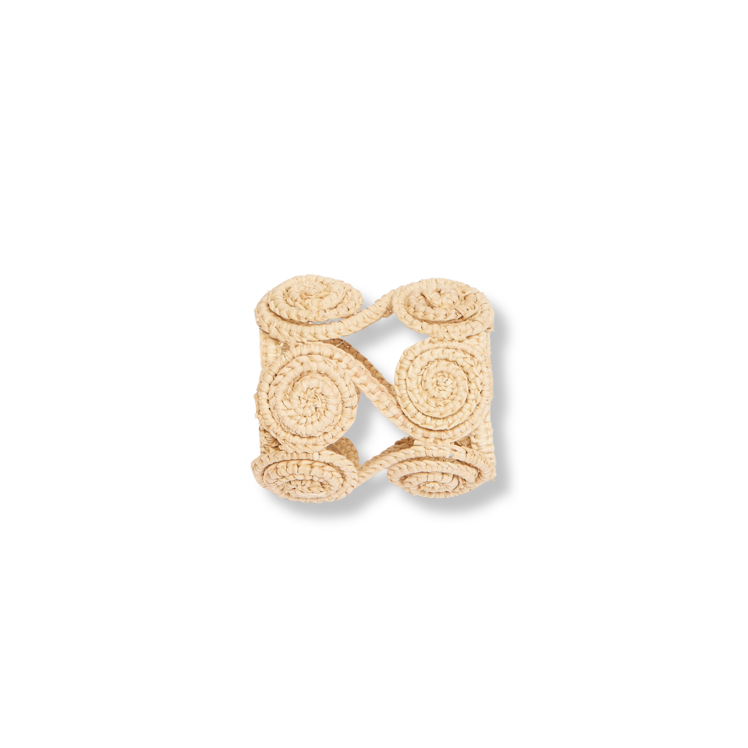 Rent: Swirl Wicker Napkin Holder