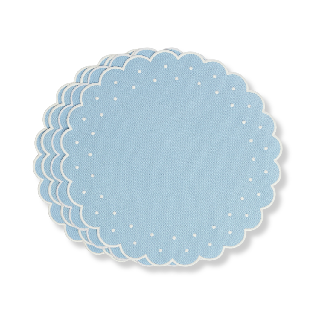 Rent: Daisy Blue Placemat (40cm)