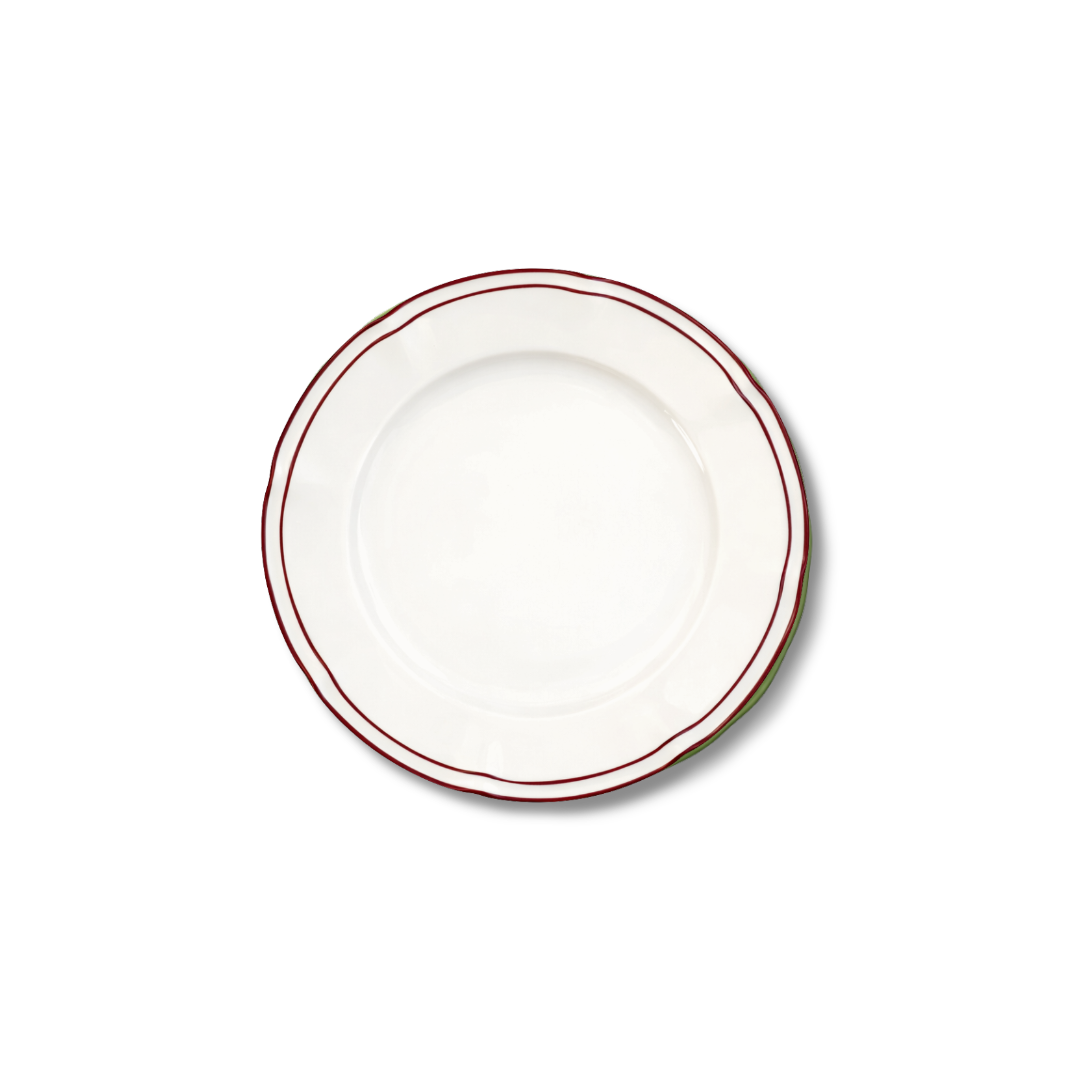 Rent: Provence Burgundy Bread Plate (15cm)