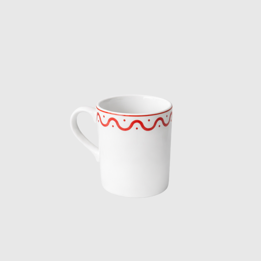 Wave Coral Mug - 8.8cm
