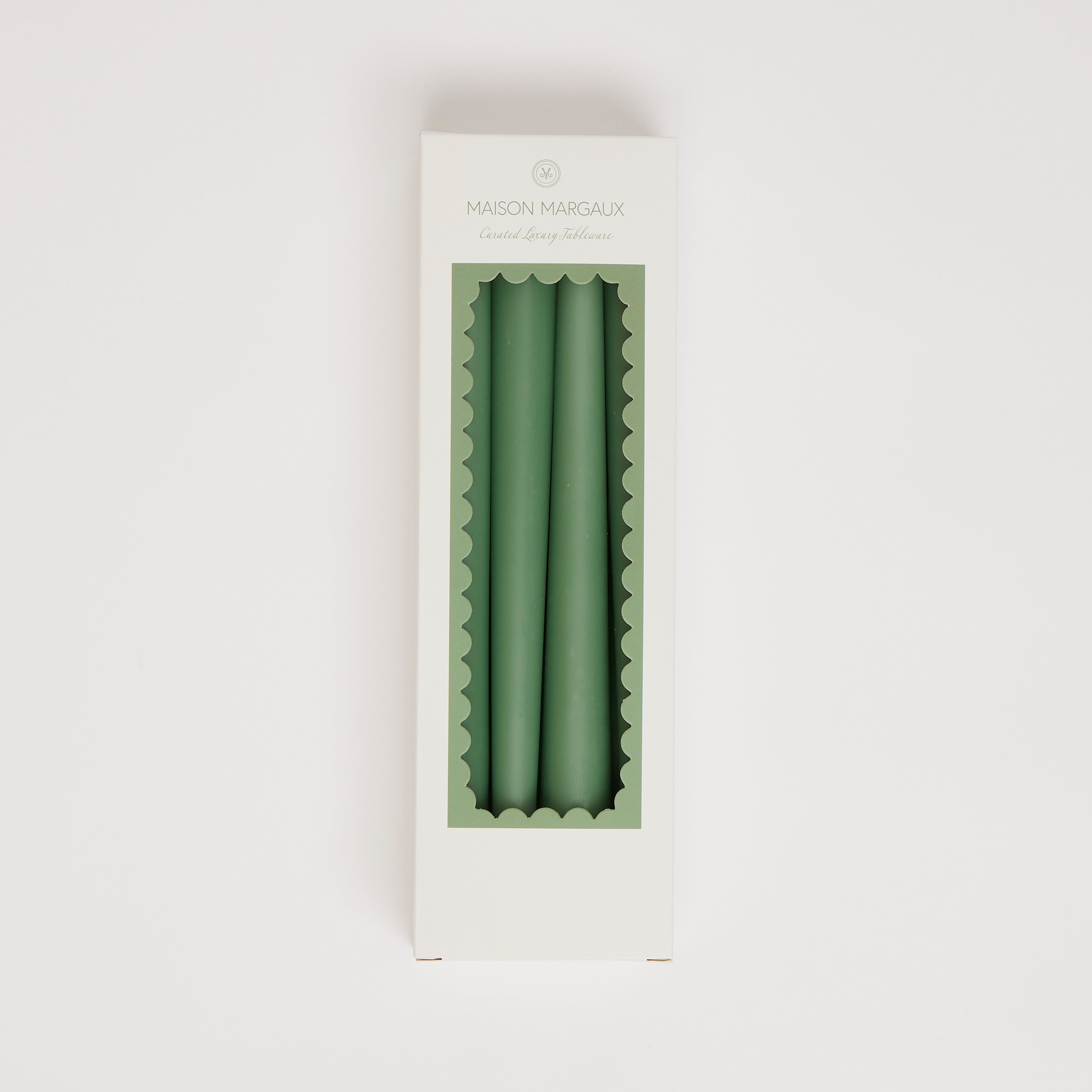 Sage Green Tapered Candles (set 0f 8)