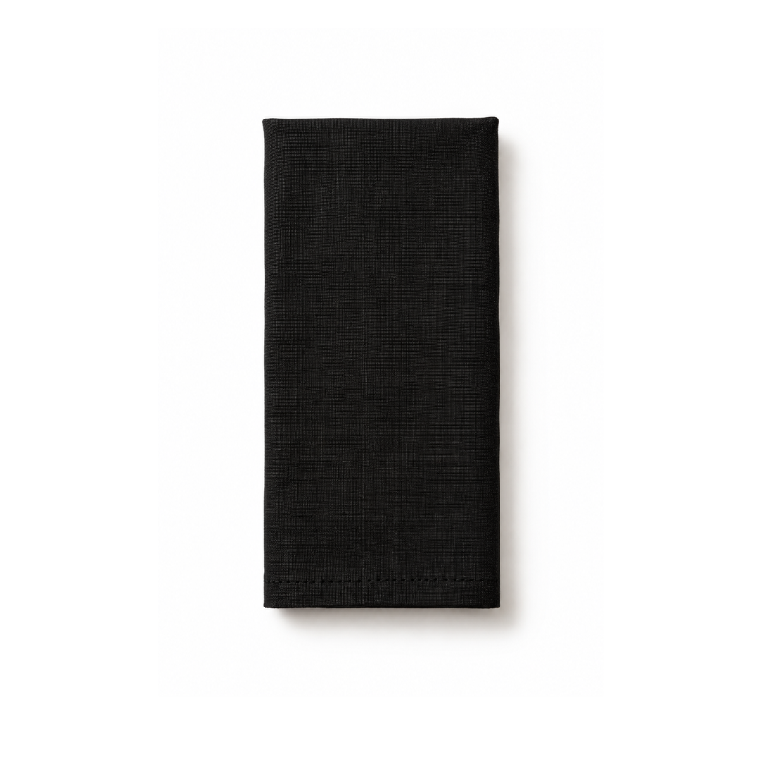 Preloved Sale: Black By Night Napkin (set of 22) (40 x 40cm)