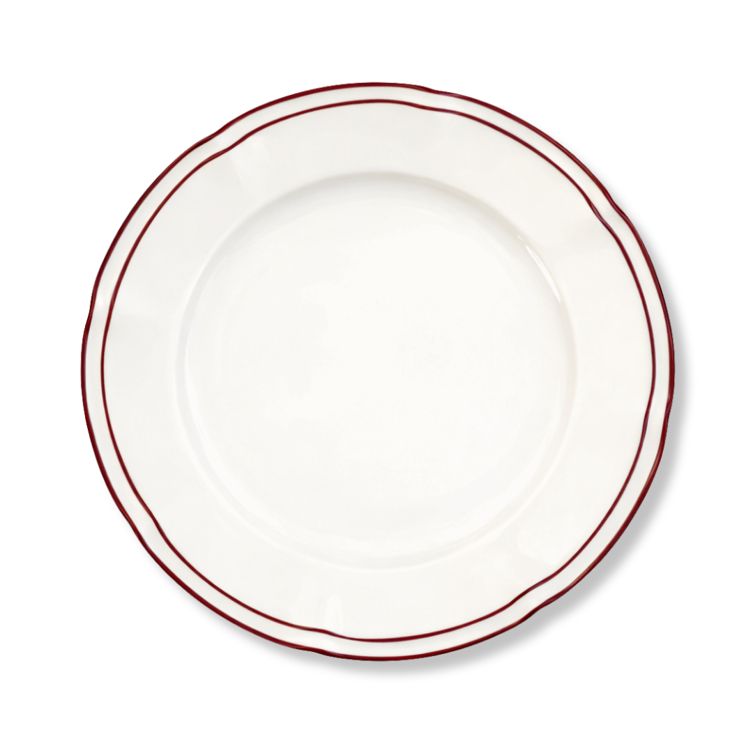 Wholesale: Provence Burgundy Charger - 30cm