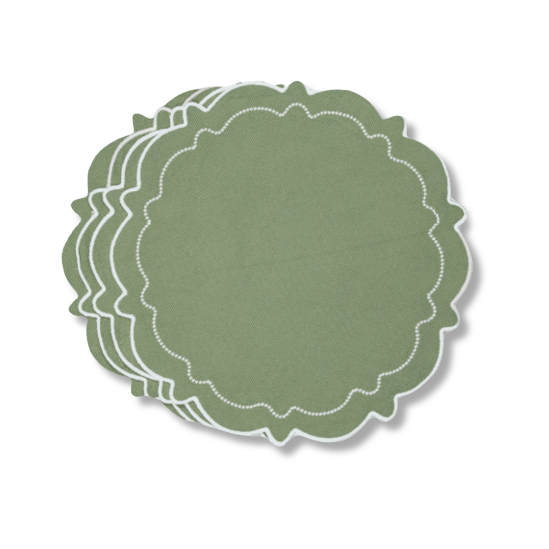 Rent: Abigail Sage Placemat (40cm)
