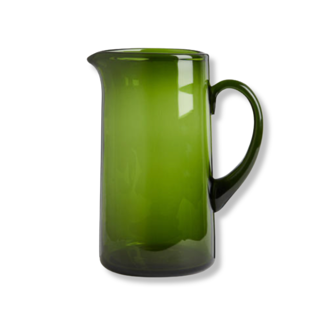 Rent: Olive Green Jug (23cm)