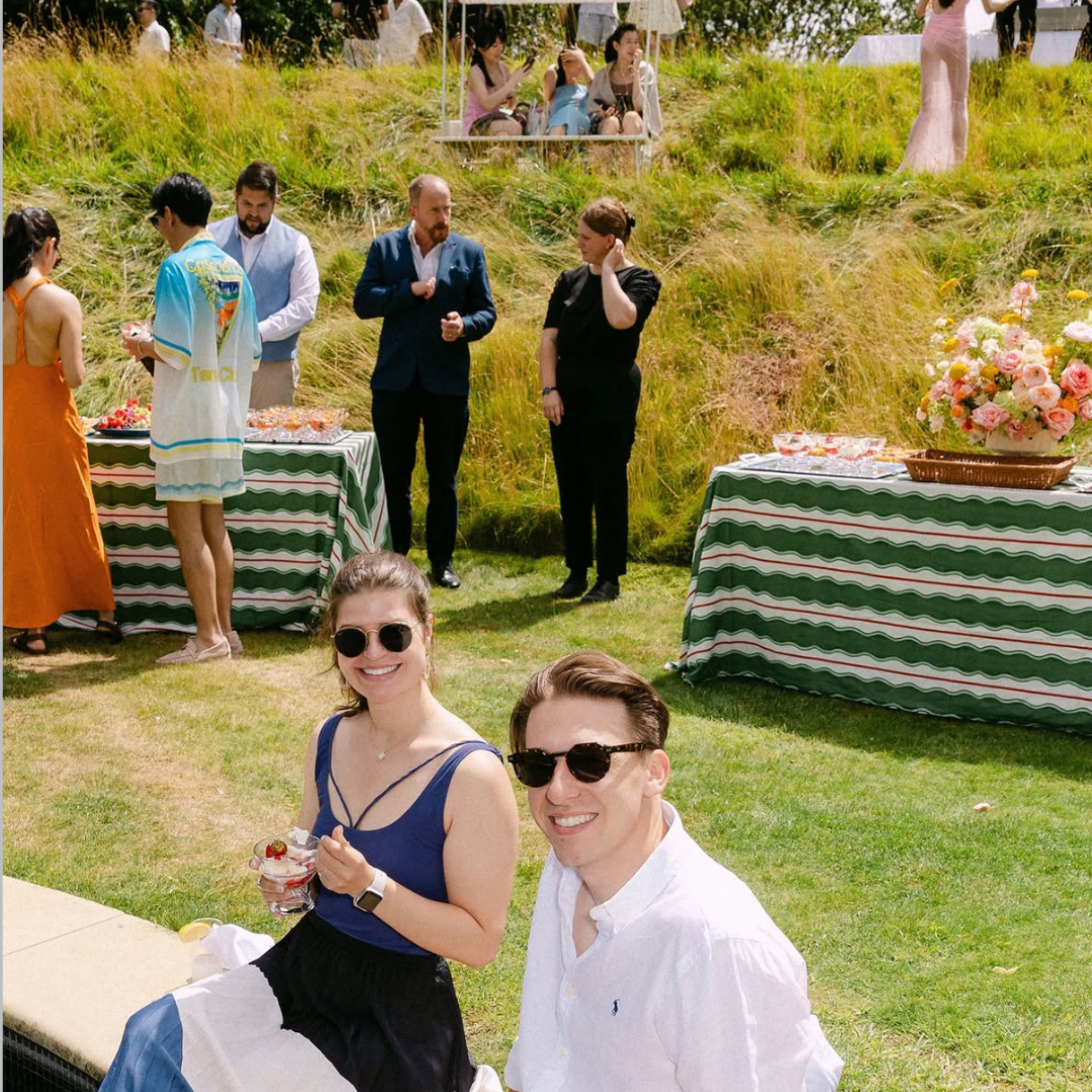 Rent: Green Scallop Tablecloth