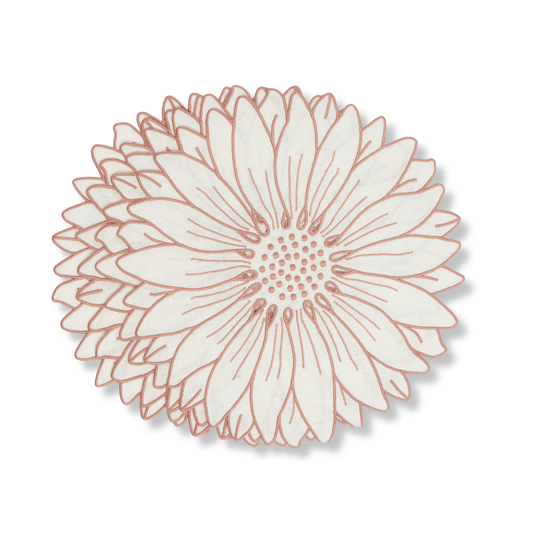 Rent: Anna Mason Pink Placemat (40cm)