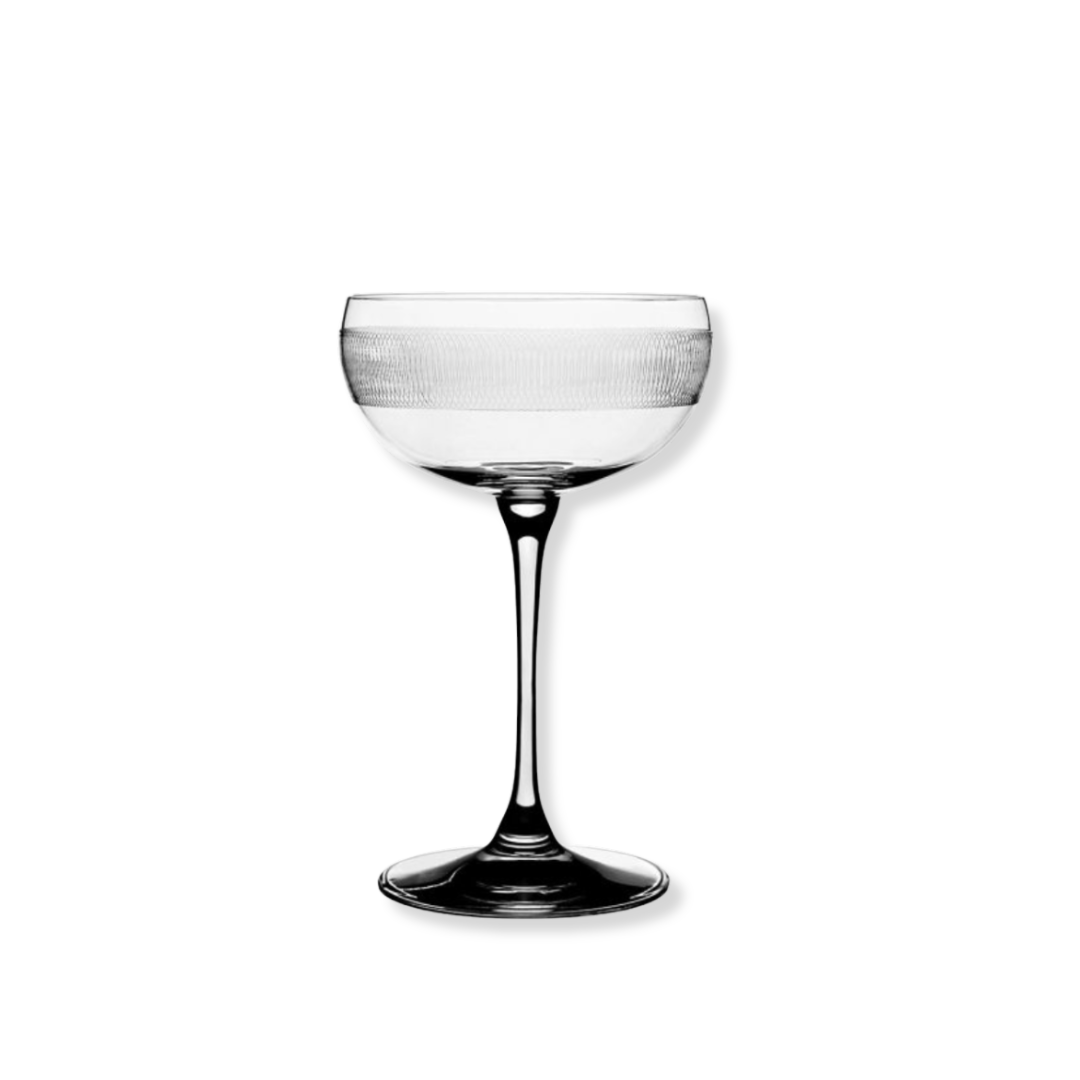Rent: Etched Cocktail Coupe (14.4cm)
