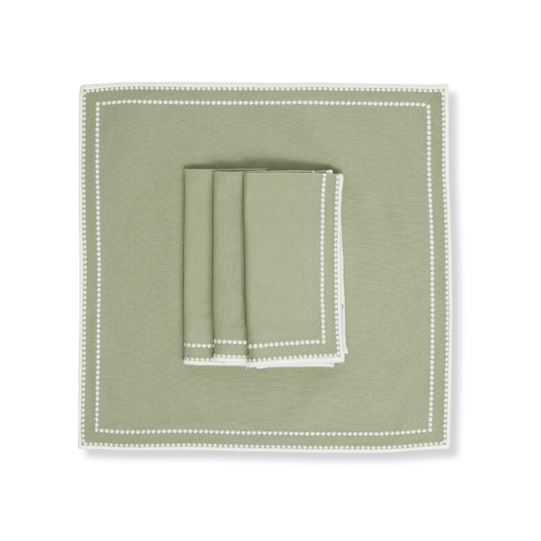 Rent: Abigail Sage Napkin (50x50cm)