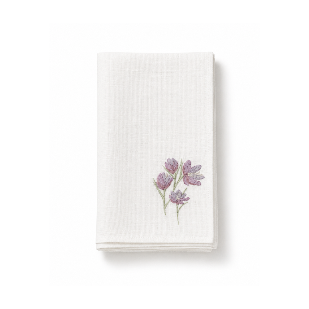 BESPOKE EMBROIDERED NAPKINS