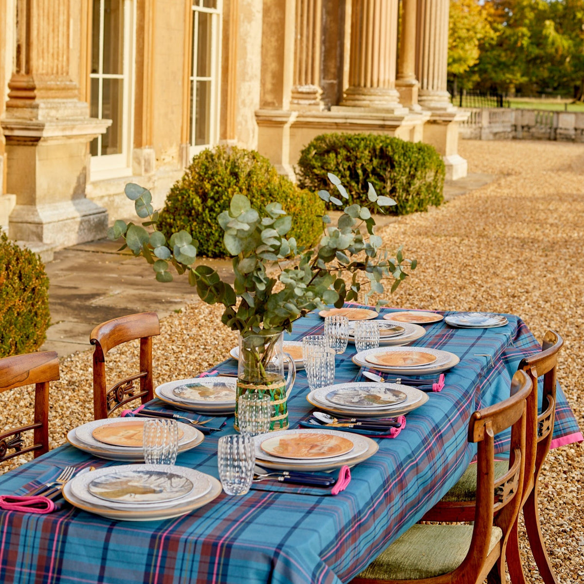 Archive Sale: Hunting Lodge Tartan Tablecloth (set of 3) (150 x 300 cm)