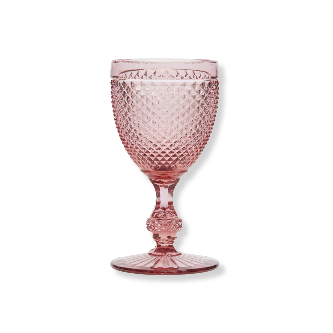Rent: Small Purple Vintage Wine Glass (17cm)