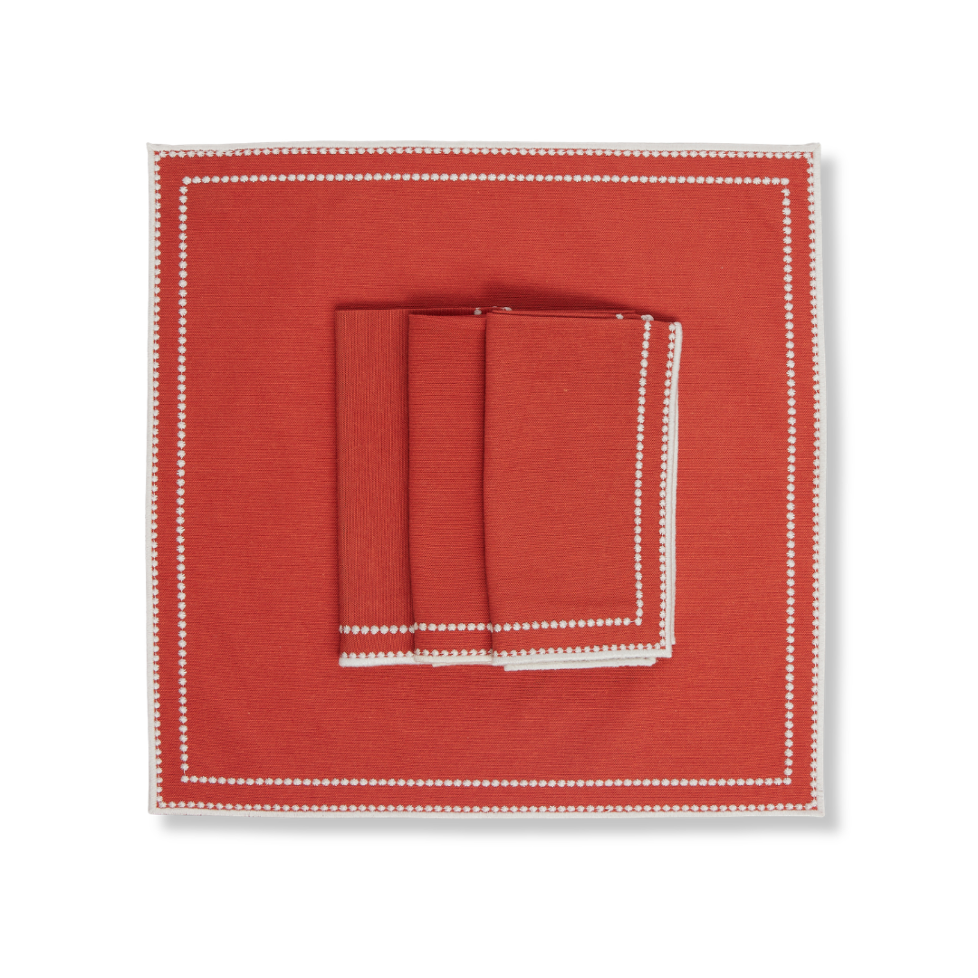 Rent: Burnt Orange Napkin (40x40cm)