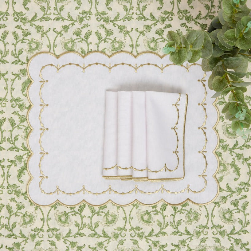 Gold Poppy Placemats