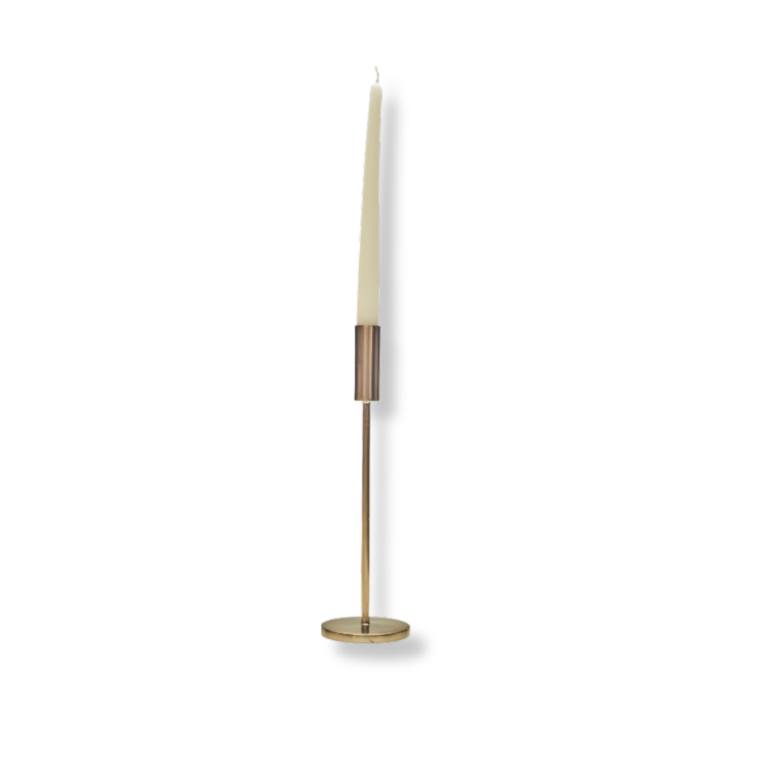 Rent: Gold Flute Candle Holder (30cm)