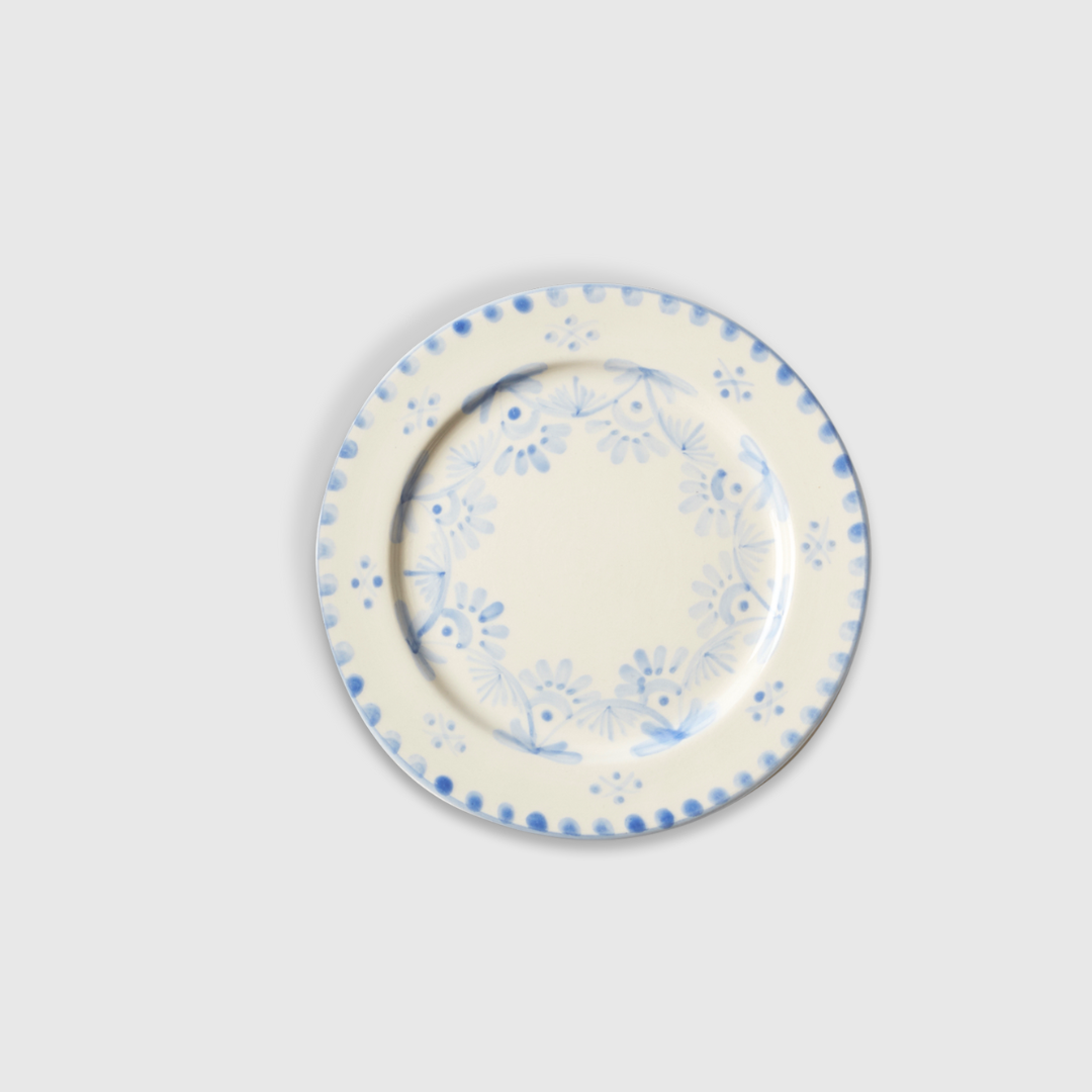 Gisele Blue Starter Plates (set of 4)