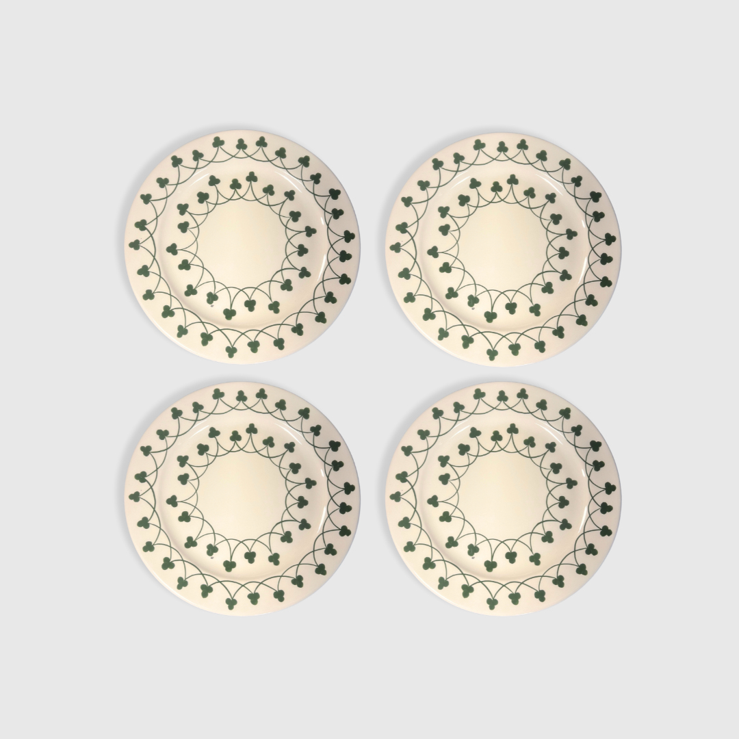 Clover Starter Plates (set of 4) - 22cm