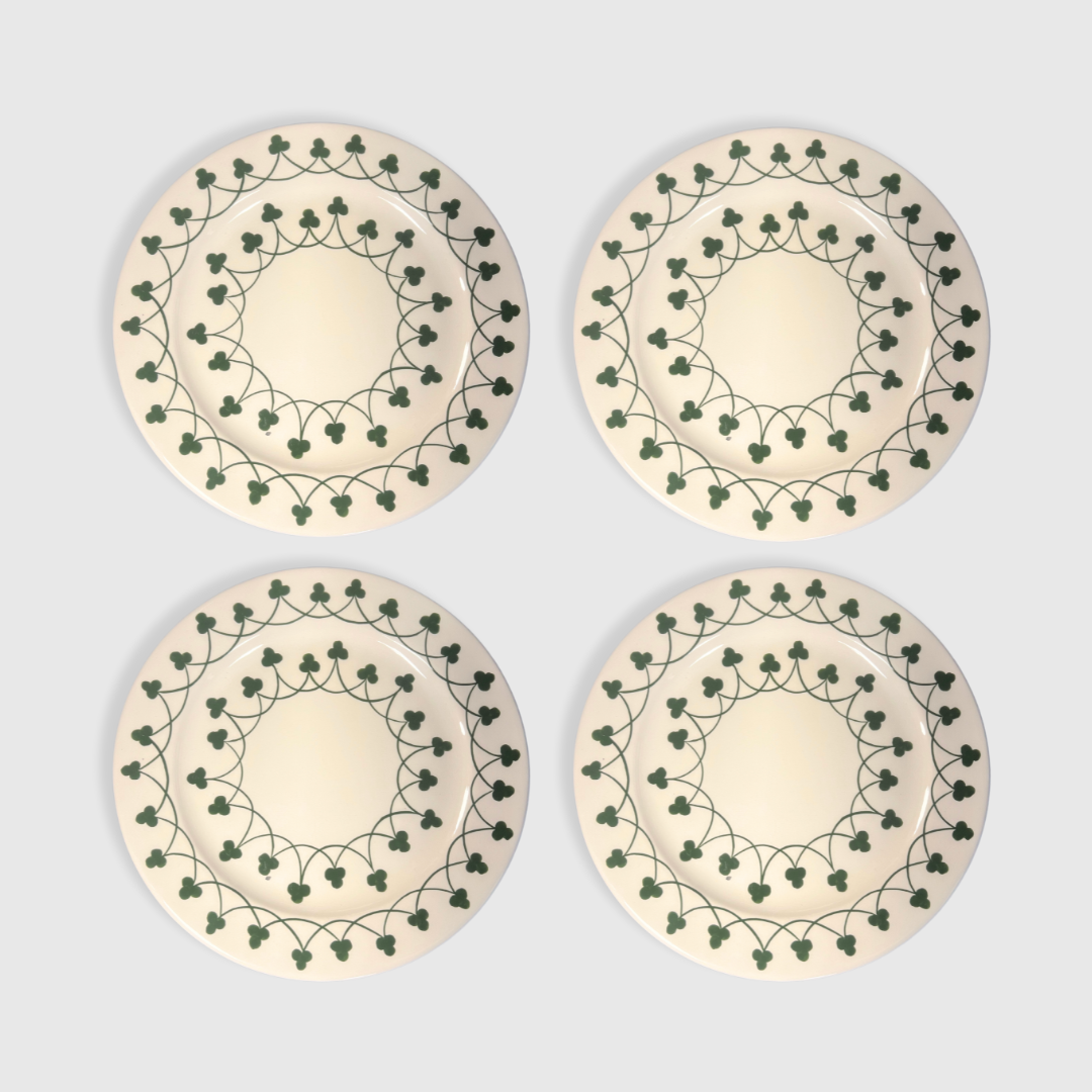 Clover Dinner Plates (set of 4) - 26cm