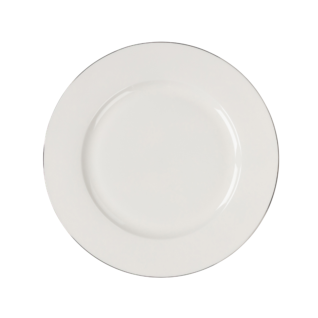 Rent: Selene Silver Dinner Set From