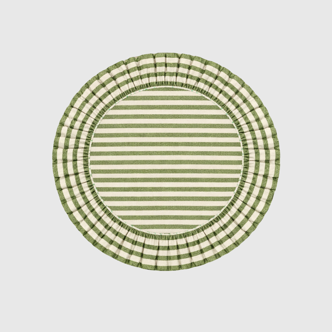 Provence Green Stripe Placemats