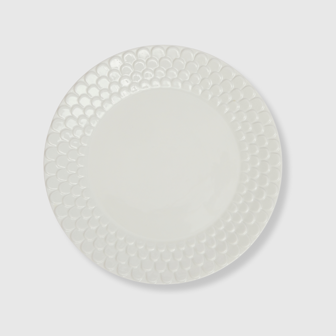 Rent: L'Objet Aegean White Dinner (27cm)