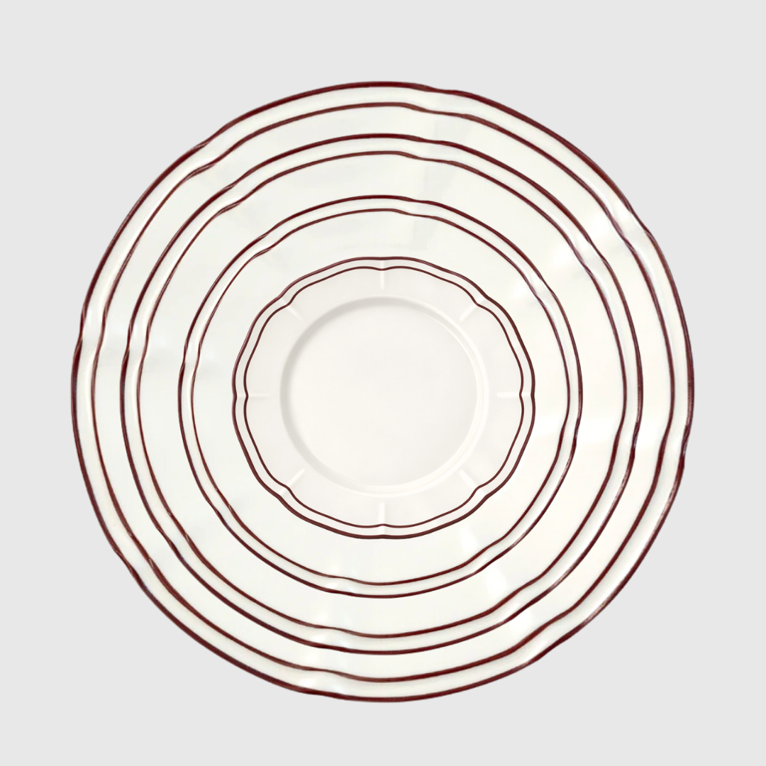 Rent: Provence Burgundy Set From