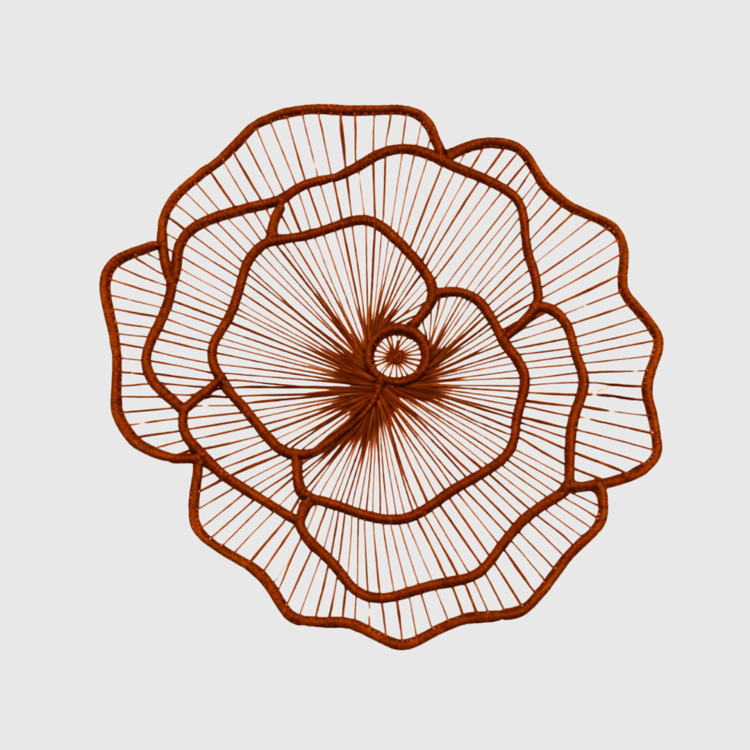 Rent: Rosa Handwoven Placemat (37cm)