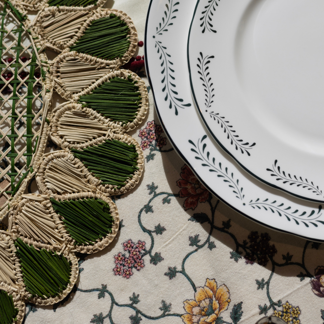 Rent: The Tabitha Round Tablecloth (Maison Margaux x Augusta Cole)