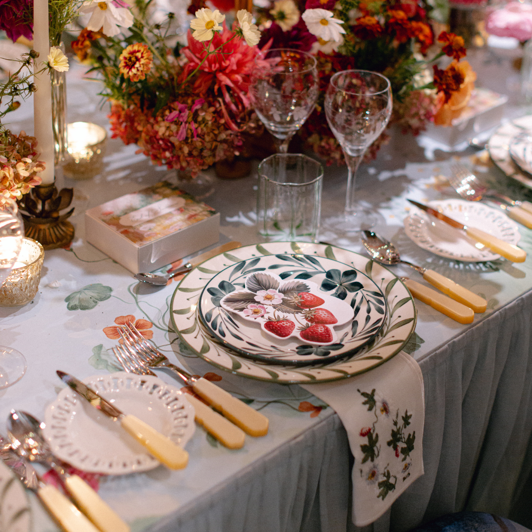 BESPOKE EMBROIDERED NAPKINS