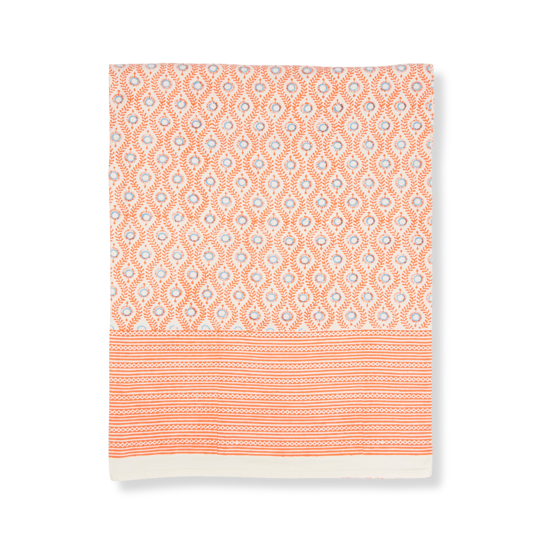 Rent: Eliza Coral Tablecloth