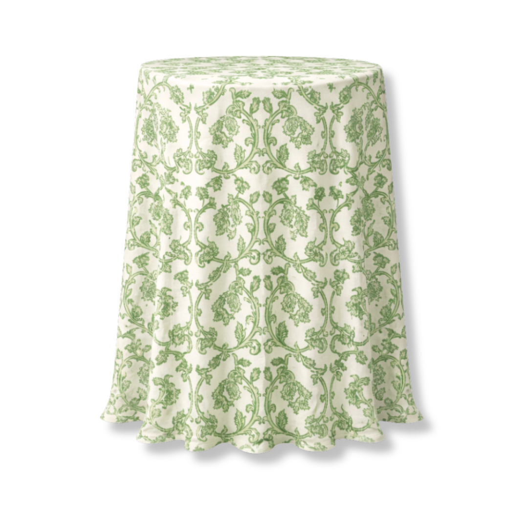 Rent: Lola Vine Poseur / Small Round Tablecloth